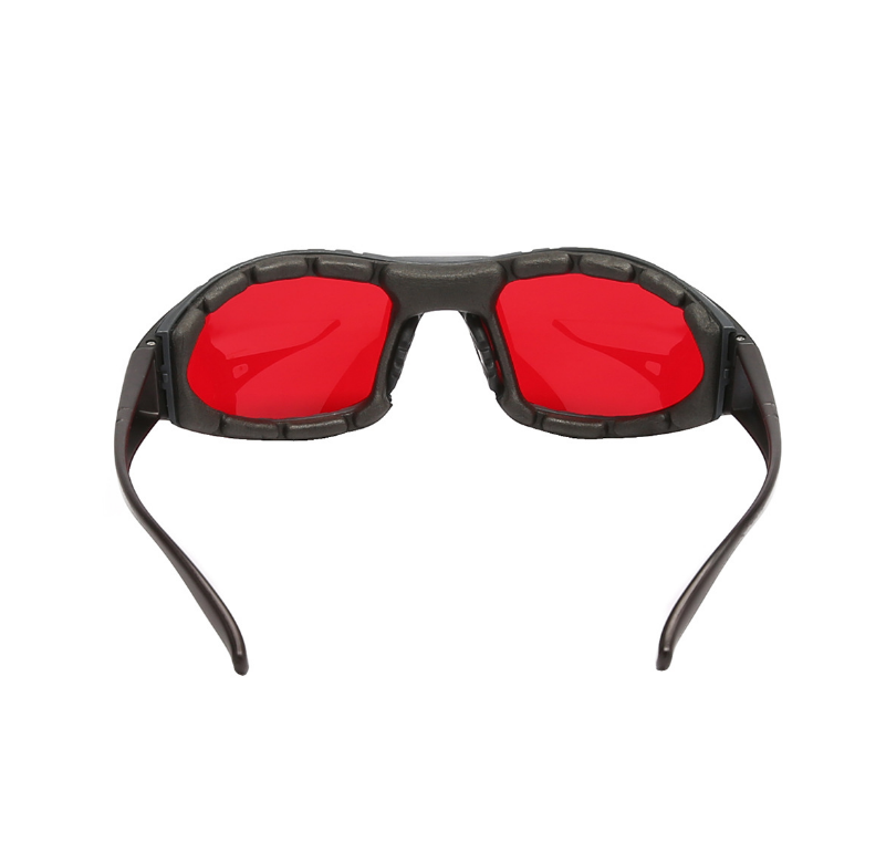 Protection Wavelength 500-550nm Optical Density OD5 Safety Laser Protective Glasses 590NM Goggles