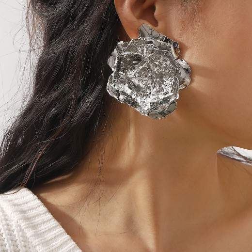 Rose Women's Earrings Retro