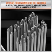 Screwdriver Bit Set 32pcs Extra Long Hex Torx Key Drill Phillips Slot