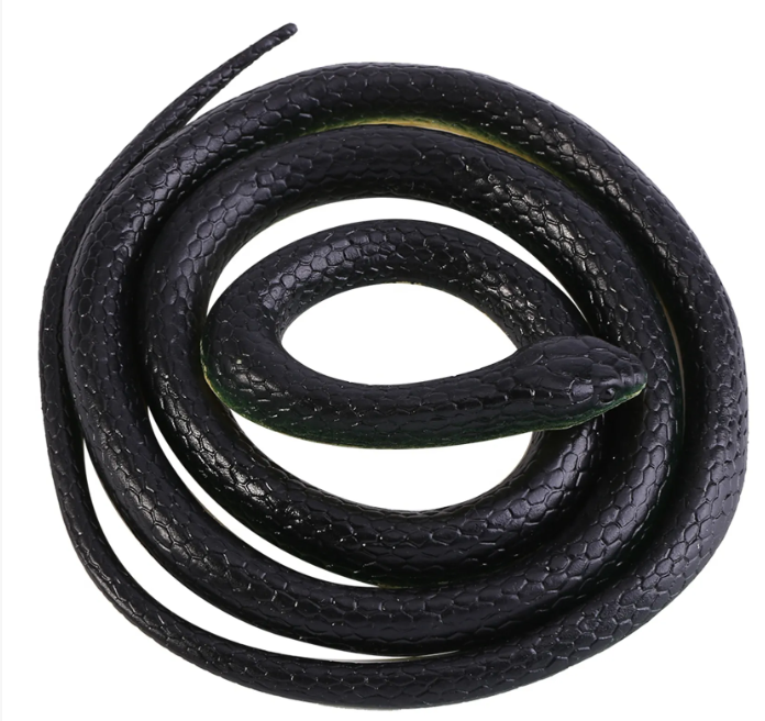 1Pc 130cm Long Realistic Soft Rubber Snake Garden Props Funny Joke Prank Toy Gift Hot