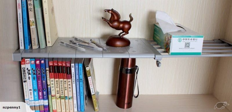 Expandable Storage Rack Closet Organiser 46-75cm