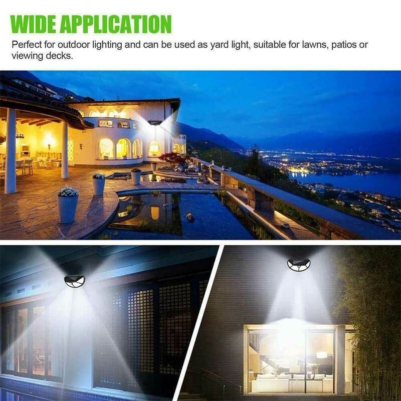 Solar Wall Lights 102 LED Sensor Wall Lamp