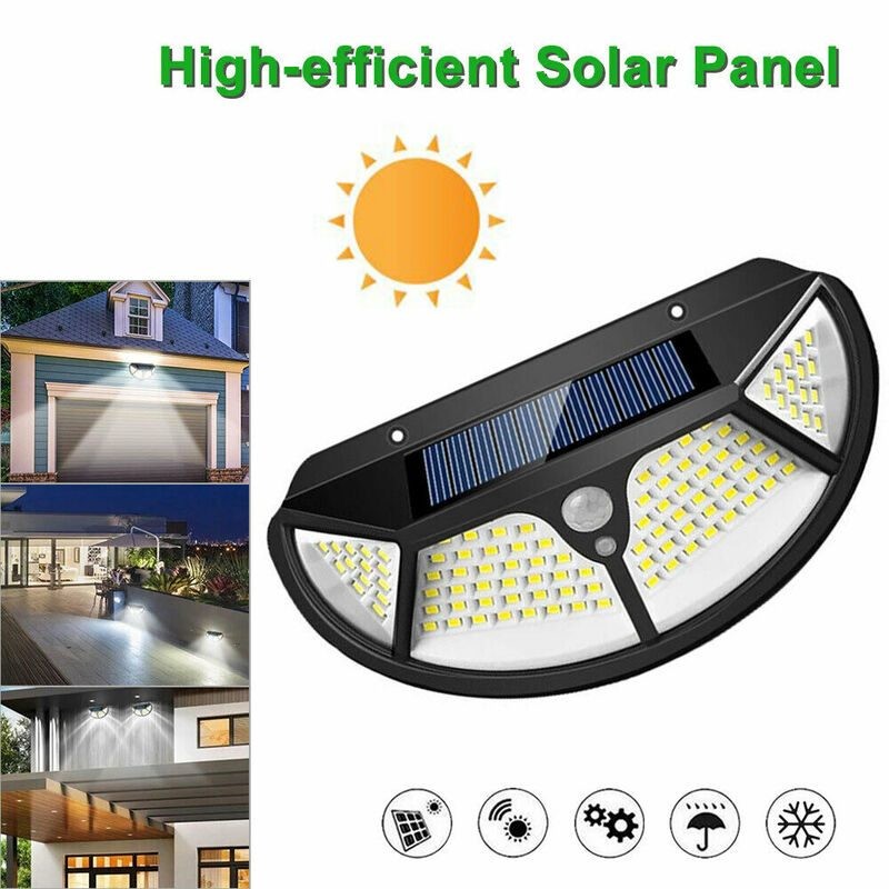 Solar Wall Lights 102 LED Sensor Wall Lamp