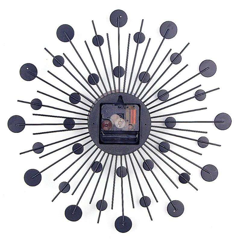 Wall Clock Metal Art