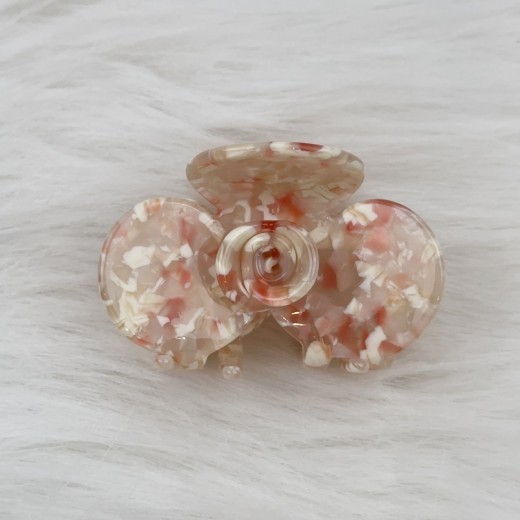 French Style Cold Medium Rose Flower Barrettes