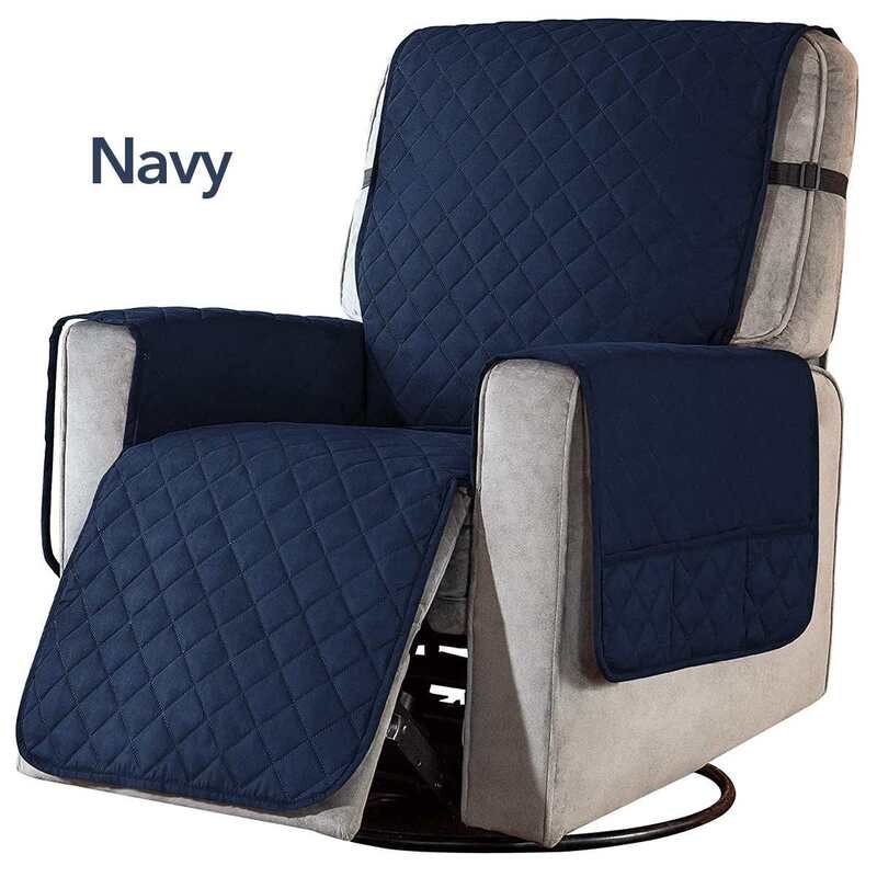 Recliner Chair Cover Armchair Protector L Navy