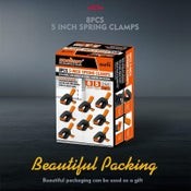 Spring Clamps 8pcs Heavy Duty