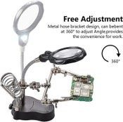 Magnifier Soldering Station