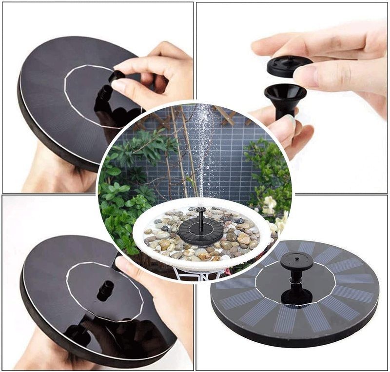 Solar Water Fountain