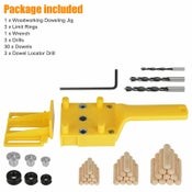Woodworking Doweling Jig Drill Kit