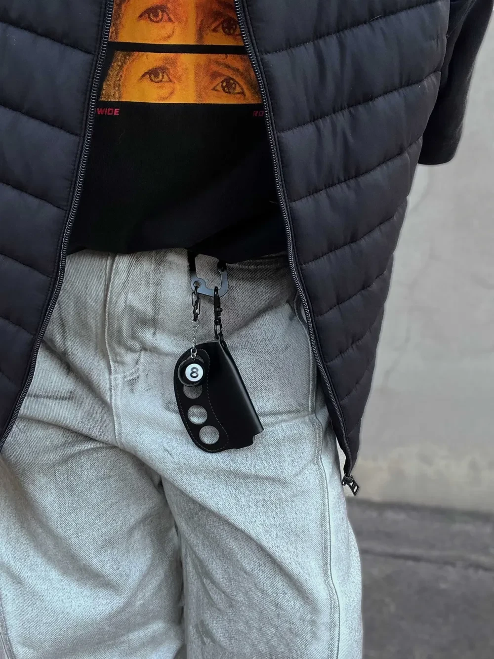 Keychain Pendant Lighter Protective Cover Waist Accessories