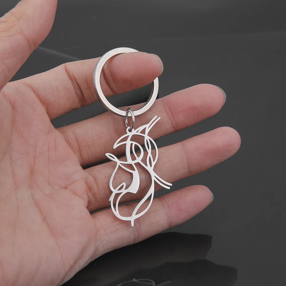 Customized Keychain Stainless Steel Personalized