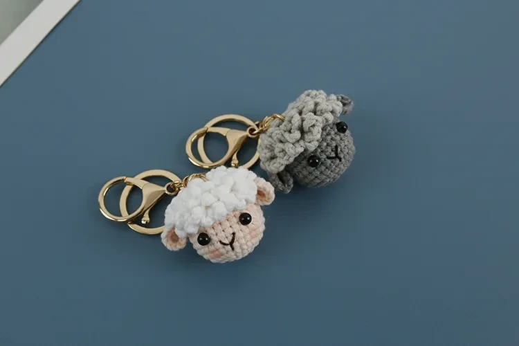 Creative Hand Weaving Lamb Pendant Cartoon Handmade Finished Product