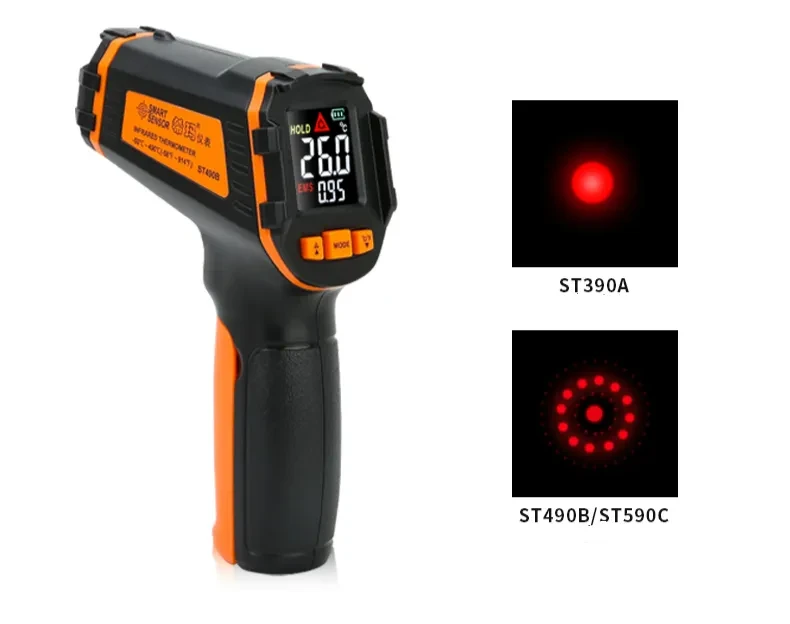 Infrared High Temperature Handheld Advanced Thermometer