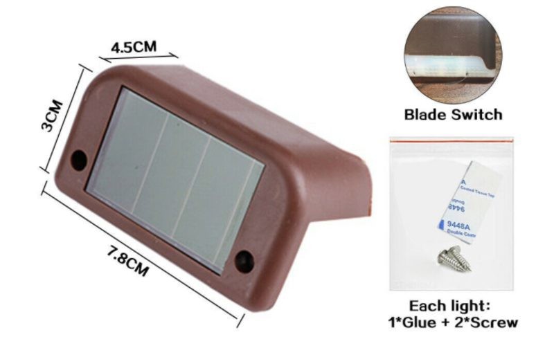 Garden Solar Light Outdoor Deck Lights
