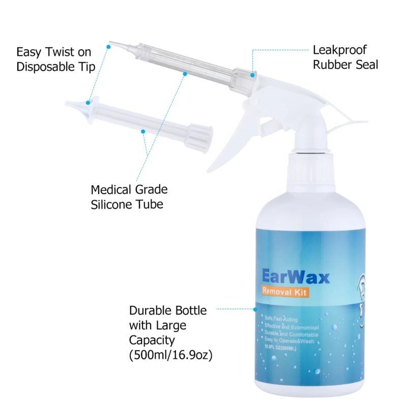 Ear Wax Removal Irrigation Cleaner Syringe Kit