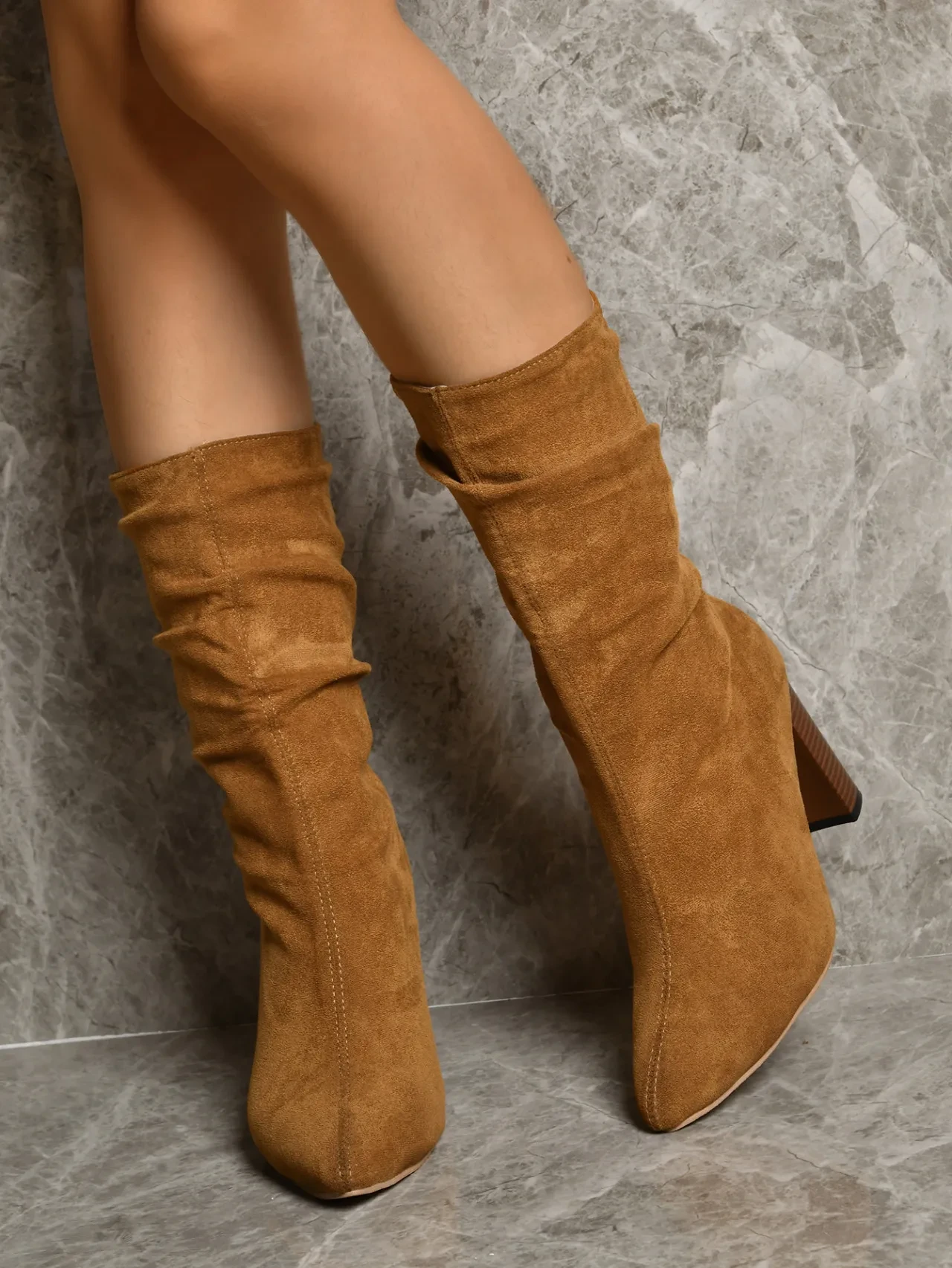 Calf High Boots