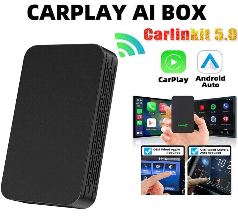 CarlinKit 5.0 Wireless CarPlay Box