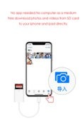 Lightning To SD Card Camera Reader