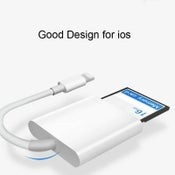 Lightning to Camera SD Memory Card Reader Adapter for iPhone iPad IOS