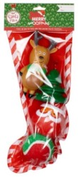 DOG TOY STOCKING - REINDEER