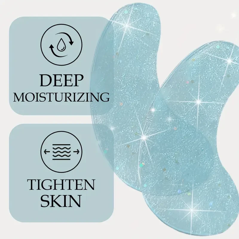 Xioimy 24-Pack Aloe Vera Eye Masks for Deep Moisturizing and Skin Tightening