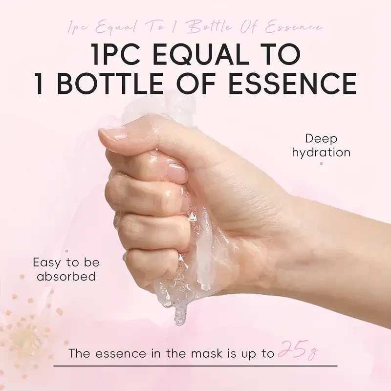 20pcs Japan Sakura Sheet Mask For All Skin Type