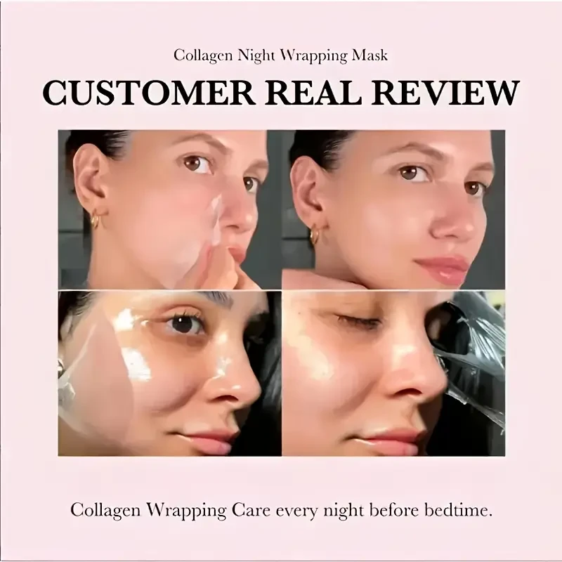 Medicube Collagen Overnight Mask Set with Applicator Brush