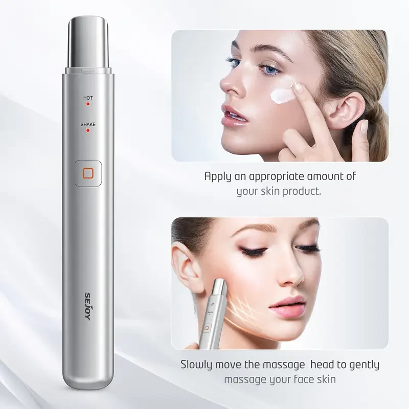 SEJOY Eye & Face Massager Pen, Lip Care, Perfect For A Valentine'S Day Gift!