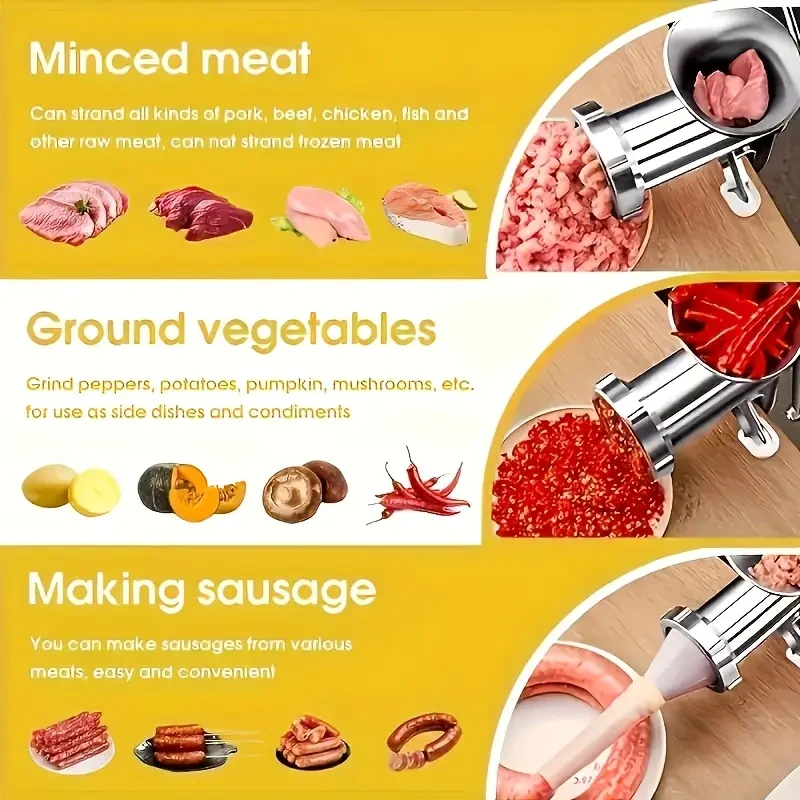 1pc PMMJ Manual Meat Grinder