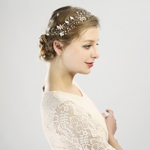 European Bride Ornament Hair Band