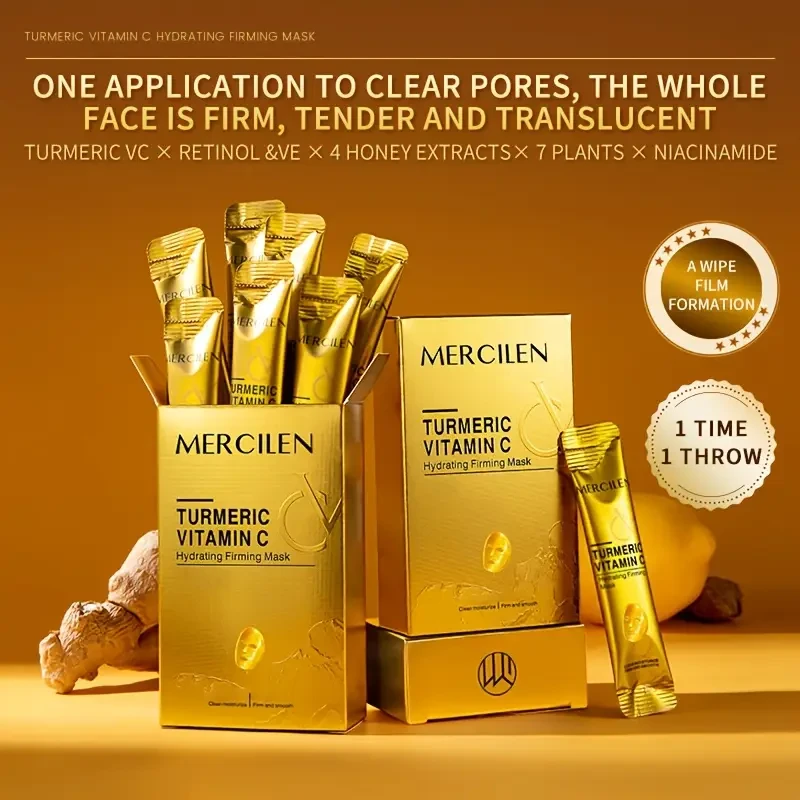 MERCILEN Turmeric Vitamin C Hydrating Firming Mask