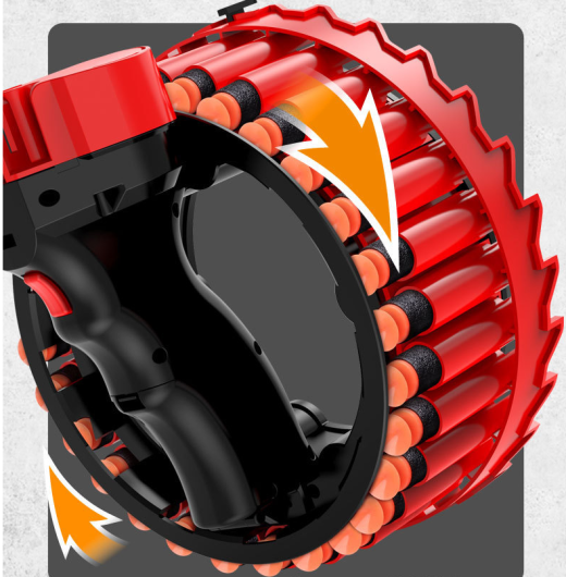 EVA Soft Rubber Bomb Simulation Boy Shooting Toy