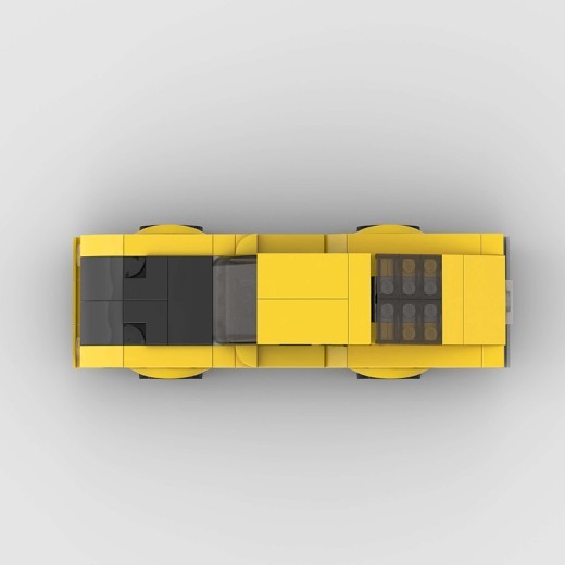 Super Sports Car Racing Boy Model Puzzle Assembly Toy