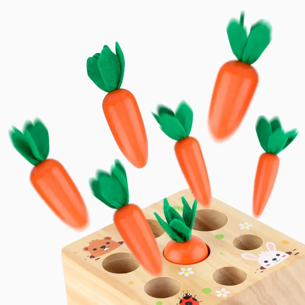 Children's Simulation Toy Pulling Carrot