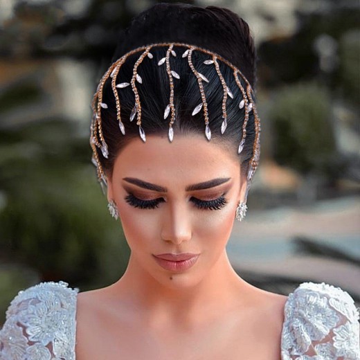 Retro Headwear Wedding Style Simple Temperament Hair Accessories