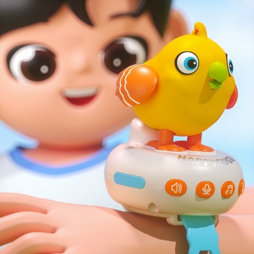 Goo Bird Intelligent AI Dialogue Voice-activated Induction Children's Toy Watch