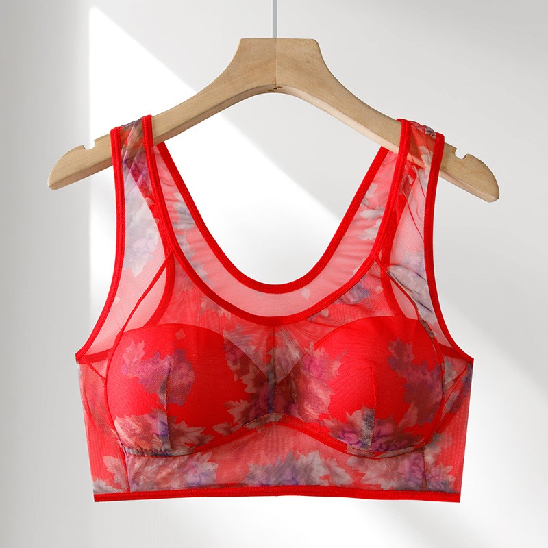 Super gather bra | Ice Silk Lace Cooling Comfort Bra