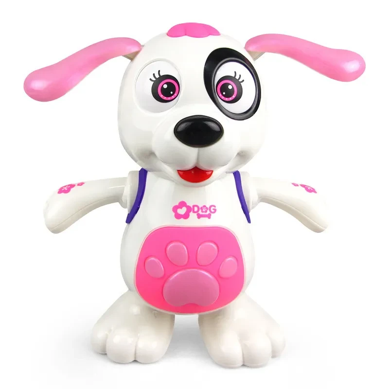 Electric Toy Dog, Music, Light, Dance, Walk, Children'S Vibrato Robot Dog