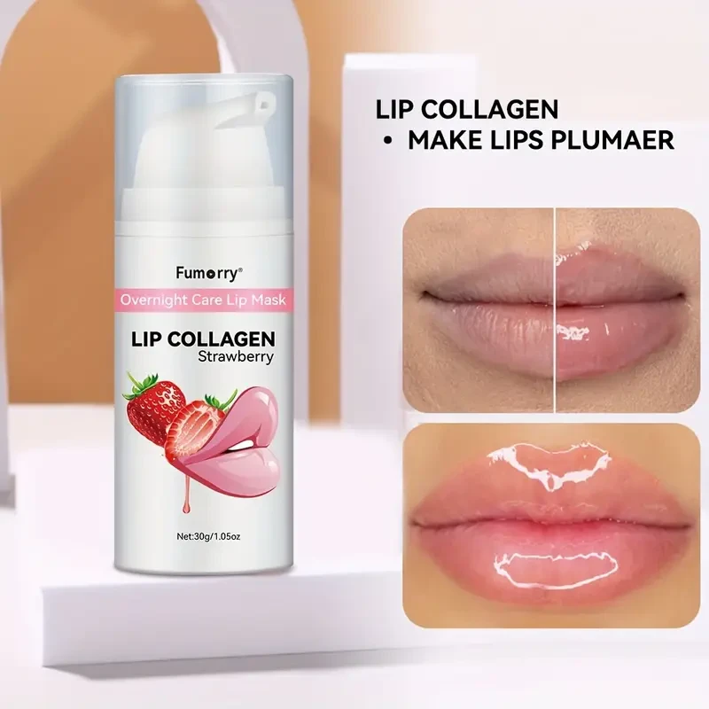 Fumorry Overnight Care Collagen Lip Mask Large Capacity