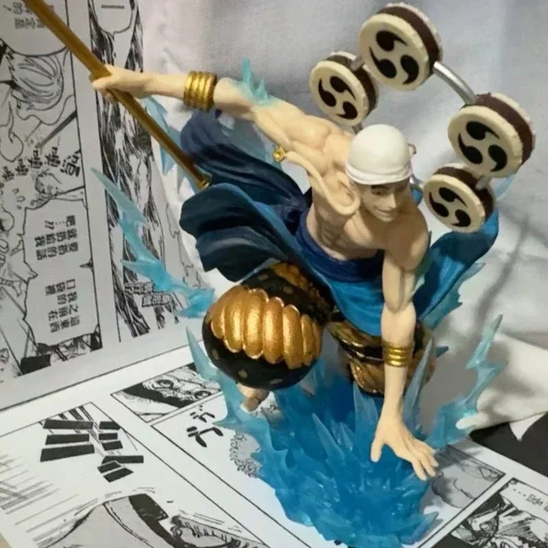 18cm Anime Enel One Piece Figure - Thor Enel God Sky Piea Action Figure