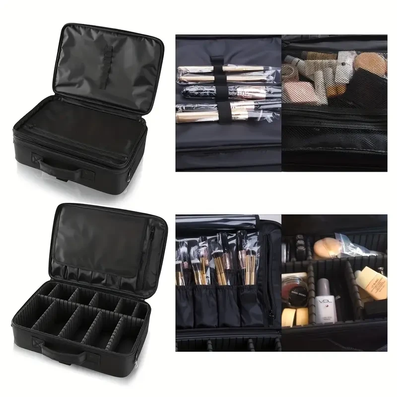 Deluxe Professional Convertible Makeup Bag