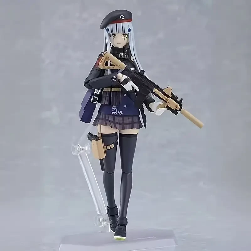 Articulated Anime Military Figure Model