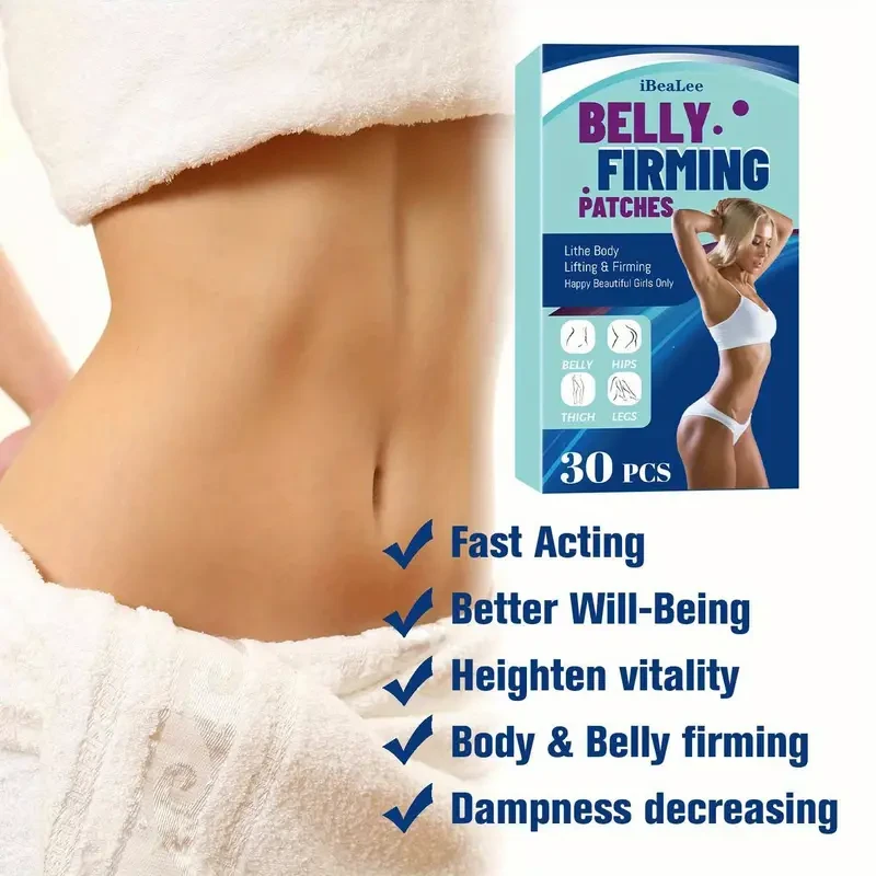 30pcs IBEALEE Belly Firming Patches