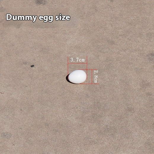 Household Portable Props Solid Pigeon Fake Egg