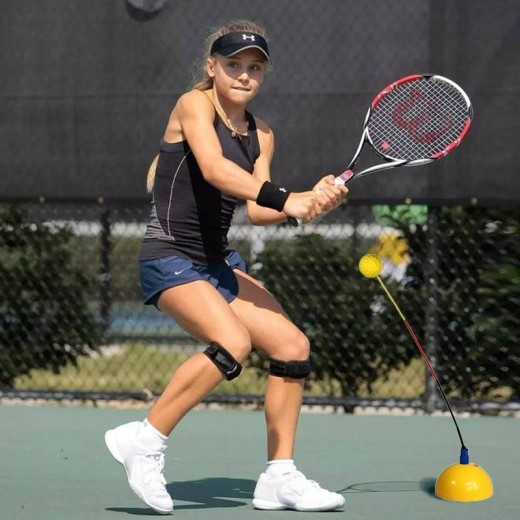 Portable Tennis Trainer Practice Rebound Training Tool