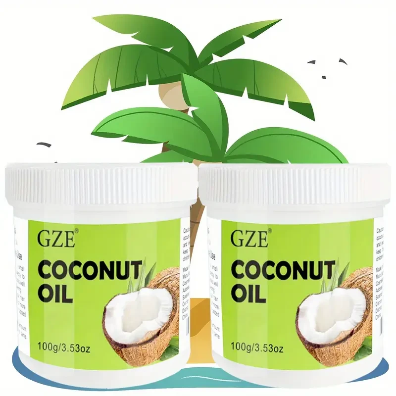 2 Pack GZE Coconut Oil