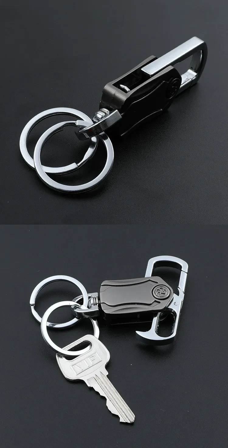 Multifunctional Gyro Pendant Car Key Chain