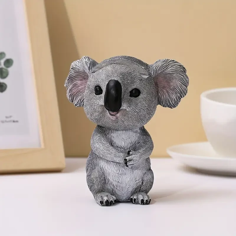 1pc Adorable Koala Resin Glasses Holder