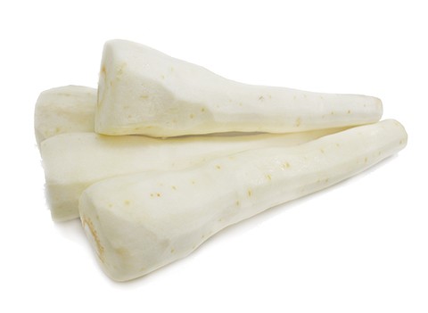 PARSNIP PEELED ANGLE CUT (RAW EARTH) (PER KG) - [PREPVG]